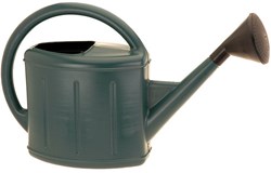 Annaffiatoio accessorio da giardino in plastica 11 litri verde con doccetta