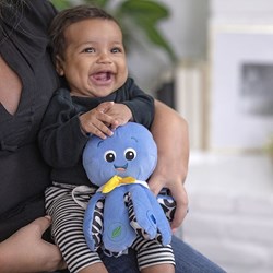 Baby Einstein Octoplush - Peluche musicale blu interattiva