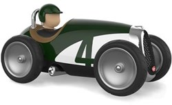 Baghera auto giocattolo - Racing Car verde - auto giocattolo design retrò