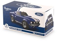 Baghera auto giocattolo Ford Mustang blu - auto vintage in miniatura-2