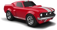 Baghera auto giocattolo Ford Mustang rossa - auto vintage per bambini