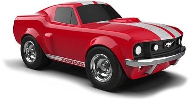 Baghera auto giocattolo Ford Mustang rossa - auto vintage per bambini
