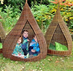 Cosy grande pod per bambini - perfetto spazio gioco esterno giardino