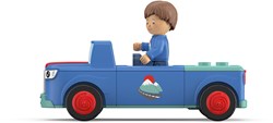 Toddys auto giocattolo Mio Mounty con figura mobile e motore a volano