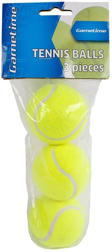 Palline da tennis set giallo - Palline da tennis senza pressione per tutte le superfici