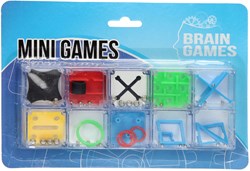 Brain Games cubo gioco di logica set 10 pezzi puzzle giocattolo