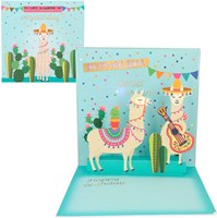 Depesche biglietto di auguri pop up musica luce design divertente-2