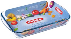 Pyrex teglia forno vetro 40x27x6cm 3,7L - utensili da cucina resistenti al calore