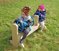 Cosy panca a rotelle per bambini - veicolo giocattolo fantasioso