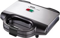 Tefal tostapane acciaio inox ultracompatto 700W antiaderente sicuro