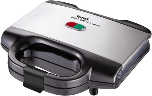 Tefal tostapane acciaio inox ultracompatto 700W antiaderente sicuro