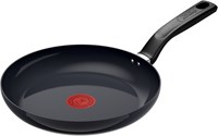 Tefal padella antiaderente ceramica nera 24cm - alluminio per induzione