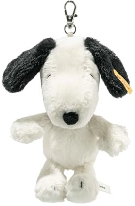 Steiff peluche Snoopy portachiavi - 15 cm - pupazzo bianco Peanuts