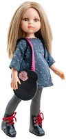 Paola Reina Bambola fashion Amigas Carla bambola fiocchi rosa 32cm giocattolo-2