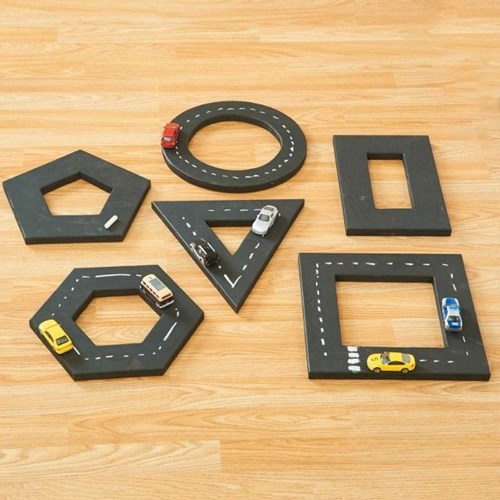 Cosy piste a forma di lavagna set 6 pezzi giocattolo educativo