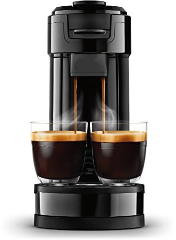 Philips macchina da caffè Senseo Switch HD6592/64 nera filtro 2-in-1-2