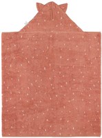 Trixie accappatoio con cappuccio 75x75cm Mrs. Cat cotone biologico rosa-2