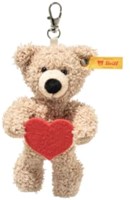 Steiff peluche portachiavi orsetto Fynn - Love, beige, 12 cm