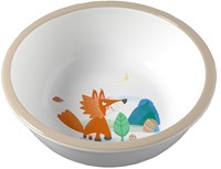 Haba ciotola bambini foresta - melamina - antiscivolo - colorata - animali del bosco