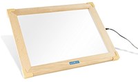 Guidecraft tavolo luminoso LED giocattolo educativo multicolore USB
