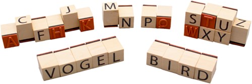 Eduplay timbri alfabeto set giocattolo educativo - multicolore