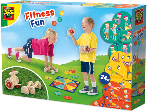 SES set fitness giocattolo per bambini - gioco sport e equilibrio