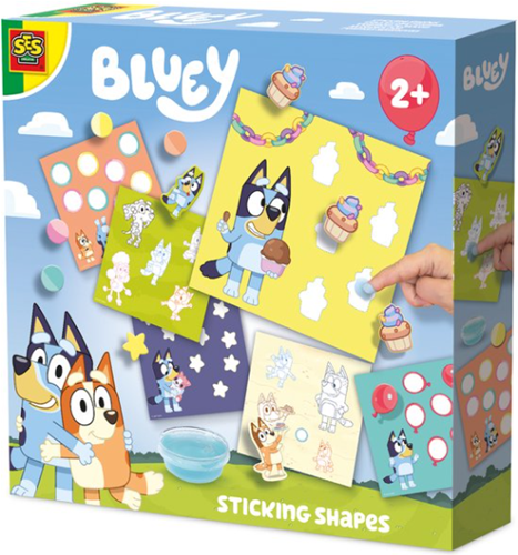 Ses incolla forme Bluey - Giocattolo creativo per bambini