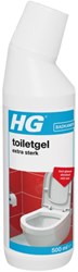 HG gel detergente WC super potente - anticalcare e smacchiatore 500 ml