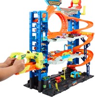 Mattel Hot Wheels playset City Ultimate Garage con 2 auto-3