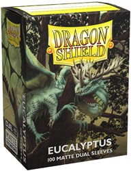Asmodee bustine protettive Dragon Shield matte dual Eucalyptus 100 pz TCG