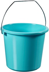 Curver secchio plastica 5L molokai blu con manico in acciaio