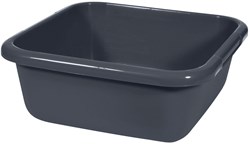 Curver bacinella lavastoviglie quadrata plastica 15 litri grigio antracite