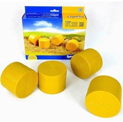 Bruder Accessori Fattoria Rotoballe Claas Rollant - 4 pezzi