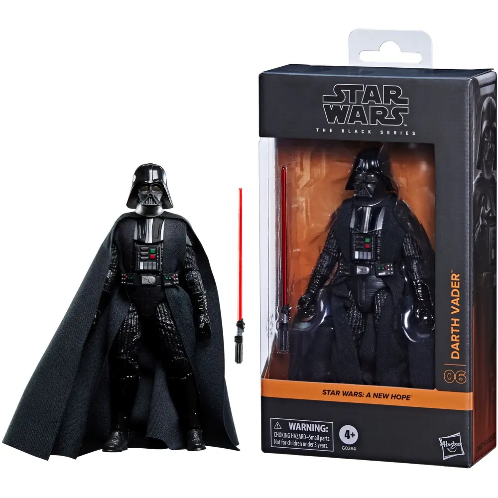Hasbro action figure Star Wars Darth Vader Black Series 15 cm