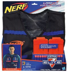 Hasbro Nerf N-Strike Elite Tactical Vest Kit - Gilet giocattolo per Nerf