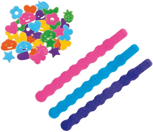 Ses braccialetti in velcro - crea gioielli creativi per bambini-2