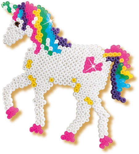Ses Beedz perline da stirare unicorni e principesse set creativo-3