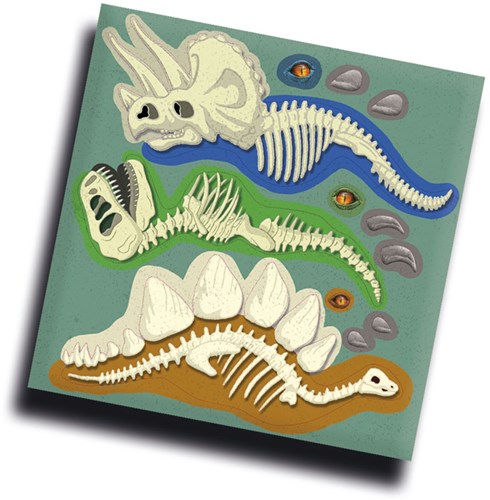 Ses perline da stirare set dinosauri - crea dinosauri 3D-2