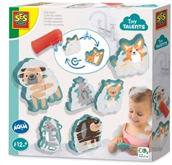 Ses giocattolo da bagno lavaggio cani schiuma magica per bambini piccoli