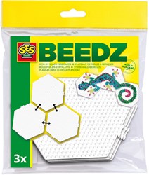 Ses perline da stirare base esagonale collegabile 3 pezzi giocattolo creativo