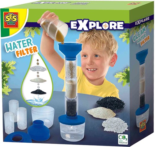 Ses filtro acqua giocattolo educativo - Esperimenti STEM per bambini