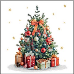 Ambiente tovaglioli albero di Natale 25cm decorazione tavola carta