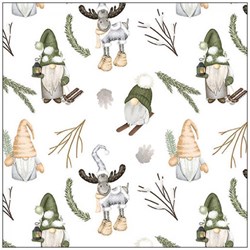 Ambiente Servetten 33cm Forest gnomes