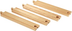 Brio binari dritti lunghi set espansione ferrovia in legno - 33341