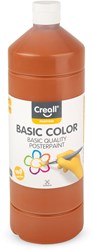 Creall tempera marrone chiaro 1 litro - pittura scolastica bambini
