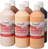 Creall tempera set - Colori a tempera scolastici Colori del Mondo 6x500ml