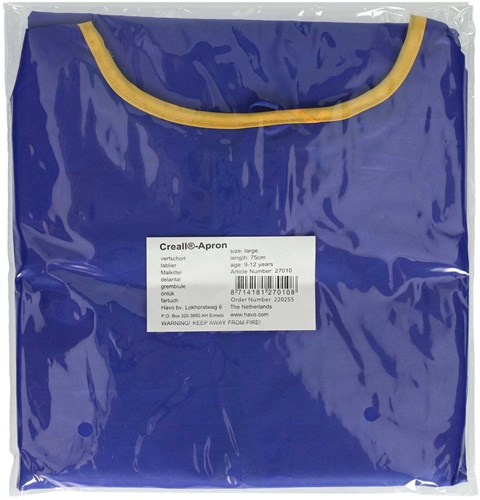Creall grembiule da pittura per bambini 9-12 anni multicolore-2