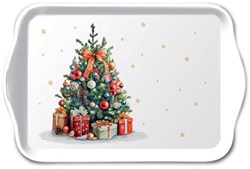 Ambiente vassoio natalizio albero di Natale 13x21cm melamina decorativo