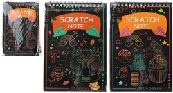 Libro a spirale da grattare con 10 pagine 9820