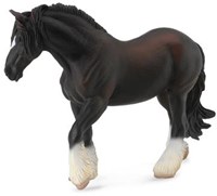COLLECTA Shire Horse Mare Nero - (XL)